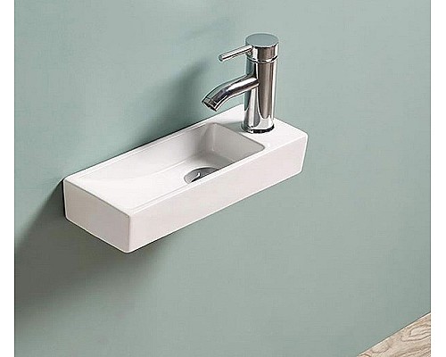 Раковина CeramaLux 38 9048FL Белая