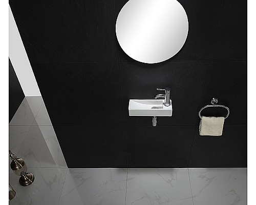 Раковина CeramaLux 38 9048FL Белая