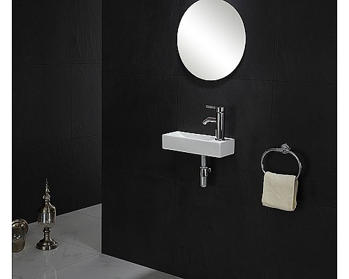 Раковина CeramaLux 38 9048FL Белая