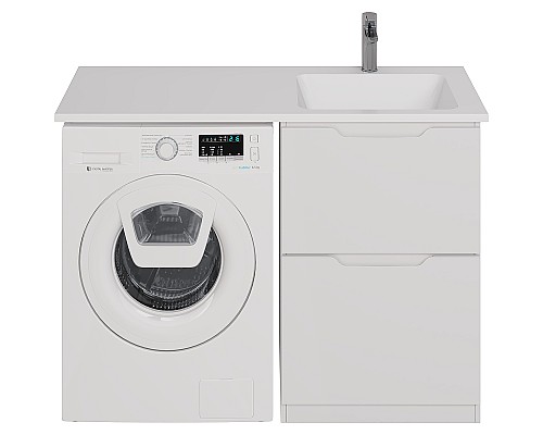 Тумба под раковину Dreja Bona 120 99.0451 Белая