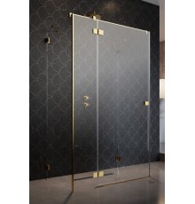 Душевая дверь Essenza Pro KDJ/S Gold 80x200 прозрачное 6 мм левая 1/2