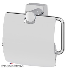 Держатель туалетной бумаги с крышкой (хром) FBS ESP 055 
