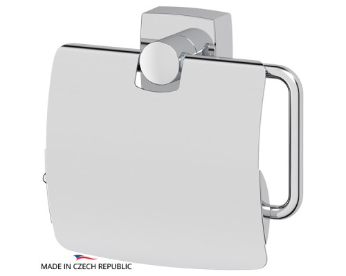Держатель туалетной бумаги с крышкой (хром) FBS ESP 055 