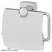Держатель туалетной бумаги с крышкой (хром) FBS ESP 055 