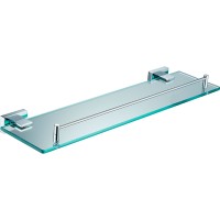 Стеклянная полка Belz B902 Хром