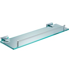 Стеклянная полка Belz B902 Хром