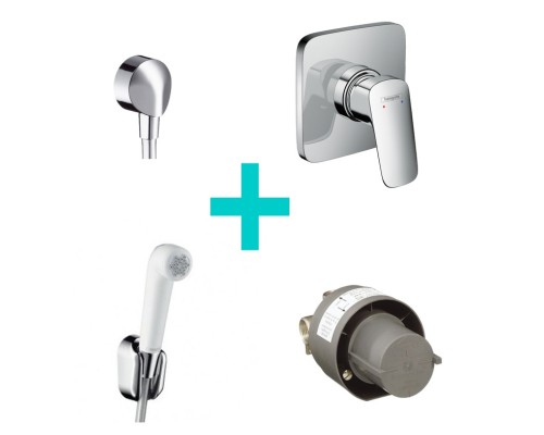 Комплект Hansgrohe Logis хром