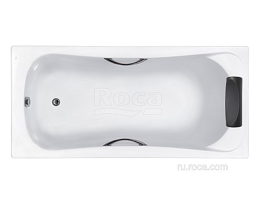 Акриловая ванна Roca BeCool ZRU9302782 прямоугольная белая 180x80 Акриловая ванна Roca BeCool ZRU9302782 прямоугольная белая 180x80