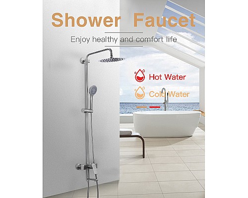 Душевая система Gappo G99-20 G2499-20 Сатин