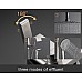 Душевая система Gappo G99-20 G2499-20 Сатин