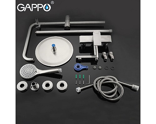Душевая система Gappo G99-20 G2499-20 Сатин