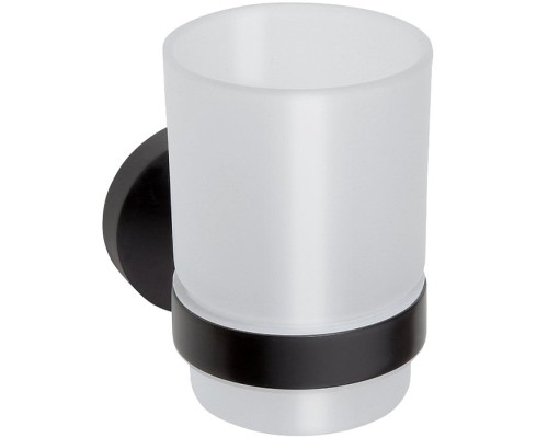 Стакан для зубных щеток Sapho X-round black XB900 Черный