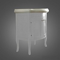 Тумба под раковину Kerasan Retro 734930 73 белый матовый