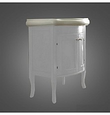 Тумба под раковину Kerasan Retro 734930 73 белый матовый