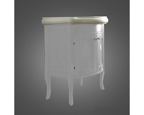 Тумба под раковину Kerasan Retro 734930 73 белый матовый
