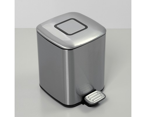Ведро для мусора WasserKRAFT K-649 Нержавеющая сталь