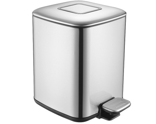 Ведро для мусора WasserKRAFT K-649 Нержавеющая сталь