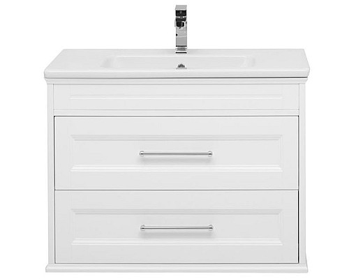 Тумба под раковину Aquanet Бостон 100 209678 подвесная Белый матовый