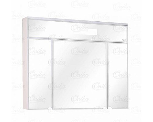 Зеркальный шкаф Onika Сигма 90.01 Белый