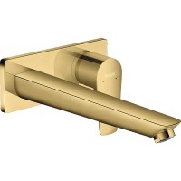 Смеситель для раковины Hansgrohe Talis E Полированное золото