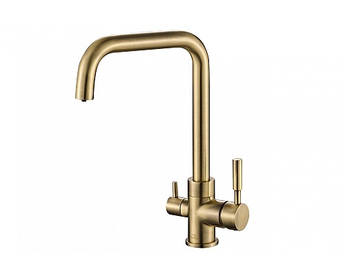 Смеситель для кухни ZORG Steel Hammer SH 715 BRONZE