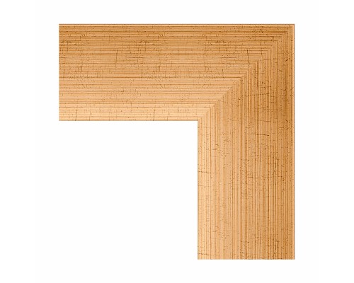 Зеркало Evoform Exclusive 136х56 BY 1161 с фацетом в багетной раме - Травленое золото 87 мм