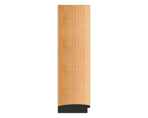 Зеркало Evoform Exclusive 136х56 BY 1161 с фацетом в багетной раме - Травленое золото 87 мм