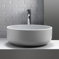 Накладная раковина на столешницу круглая Kerasan Nolita 430230