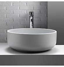 Накладная раковина на столешницу круглая Kerasan Nolita 430230