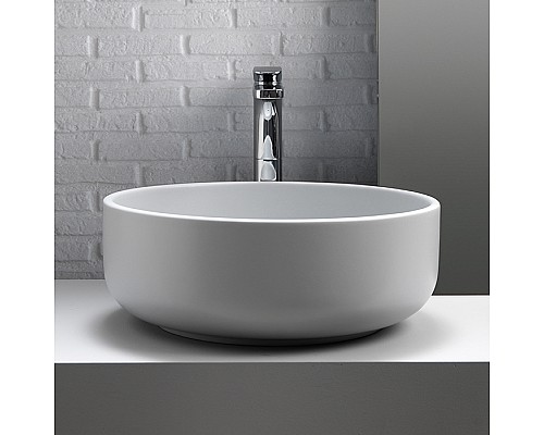 Накладная раковина на столешницу круглая Kerasan Nolita 430230