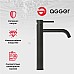 Смеситель для раковины Agger Zest A0712144 Черный матовый