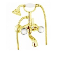 Смеситель для ванны Fiore XT Sky Swarovski® золото