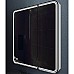 Зеркальный шкаф Art&Max Verona AM-Ver-800-800-2D-L-DS-F с подсветкой с сенсорным выключателем Белый