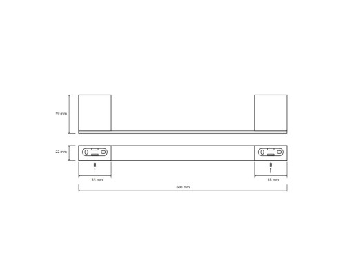 Полотенцедержатель Bemeta 135004042