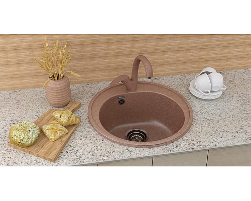 Кухонная мойка Ulgran Classic U-101-345 Шоколад