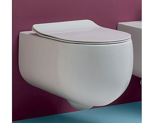 Унитаз подвесной Kerasan Flo 311101 безободковый, белый