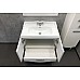 Тумба с раковиной Comforty Монако 80-1 00004136578 Белая