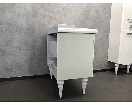 Тумба с раковиной Comforty Монако 80-1 00004136578 Белая