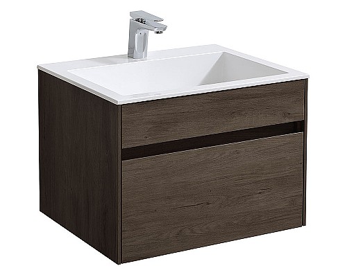 Тумба под раковину Vincea Chiara 60 VMC-2C600RO подвесная R.Oak