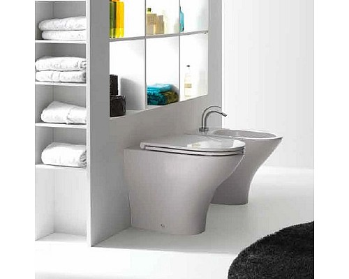 Чаша приставного унитаза Kerasan Aquatech NoRim 371801 безободковая