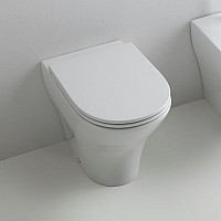 Чаша приставного унитаза Kerasan Aquatech NoRim 371801 безободковая