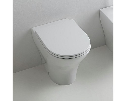 Чаша приставного унитаза Kerasan Aquatech NoRim 371801 безободковая