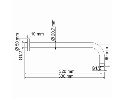 Душевая система WasserKRAFT Wern A16421 Хром