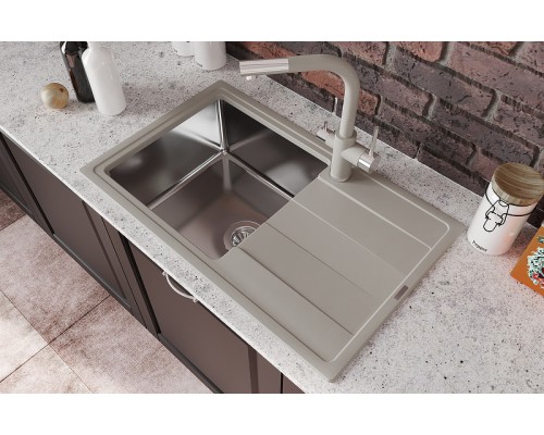 Кухонная мойка Florentina Комби-780 21.395.D0780.107 Песочная