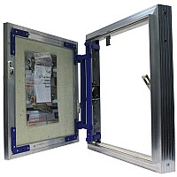 Люк под плитку Люкер AL-KR 90/50 (в/ш) размер дверцы 85/45