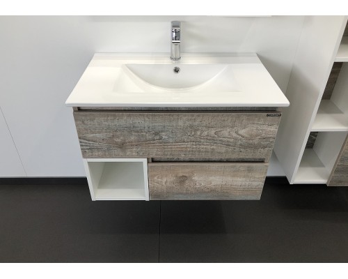 Тумба с раковиной Comforty Турин 75 00004144200 Дуб бежевый