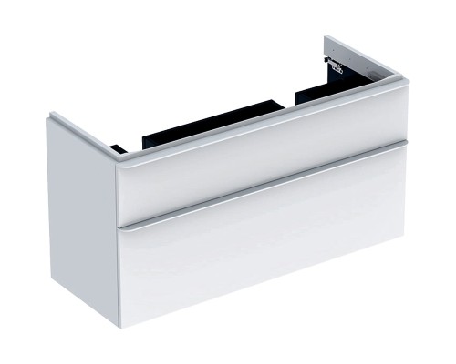 Тумба для раковины с ящиками выдвижными GEBERIT Smyle Square 500.356.00.1