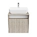 Тумба под раковину Kerama Marazzi PRO подвесная 1 ящик 60, дуб Орегон