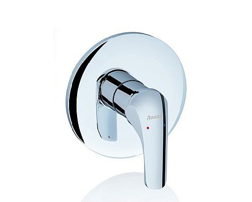 Смеситель скрытого монтажа без переключателя Ravak Rosa X070049