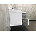 Тумба с раковиной Comforty Дублин 75 00004137103 подвесная Белый глянец